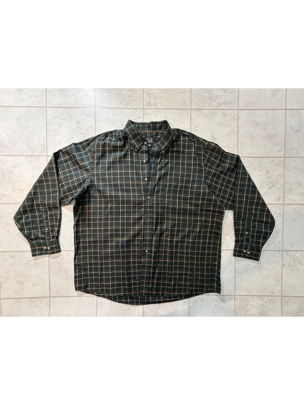 Jos. A. Bank plaid long sleeve button shirt